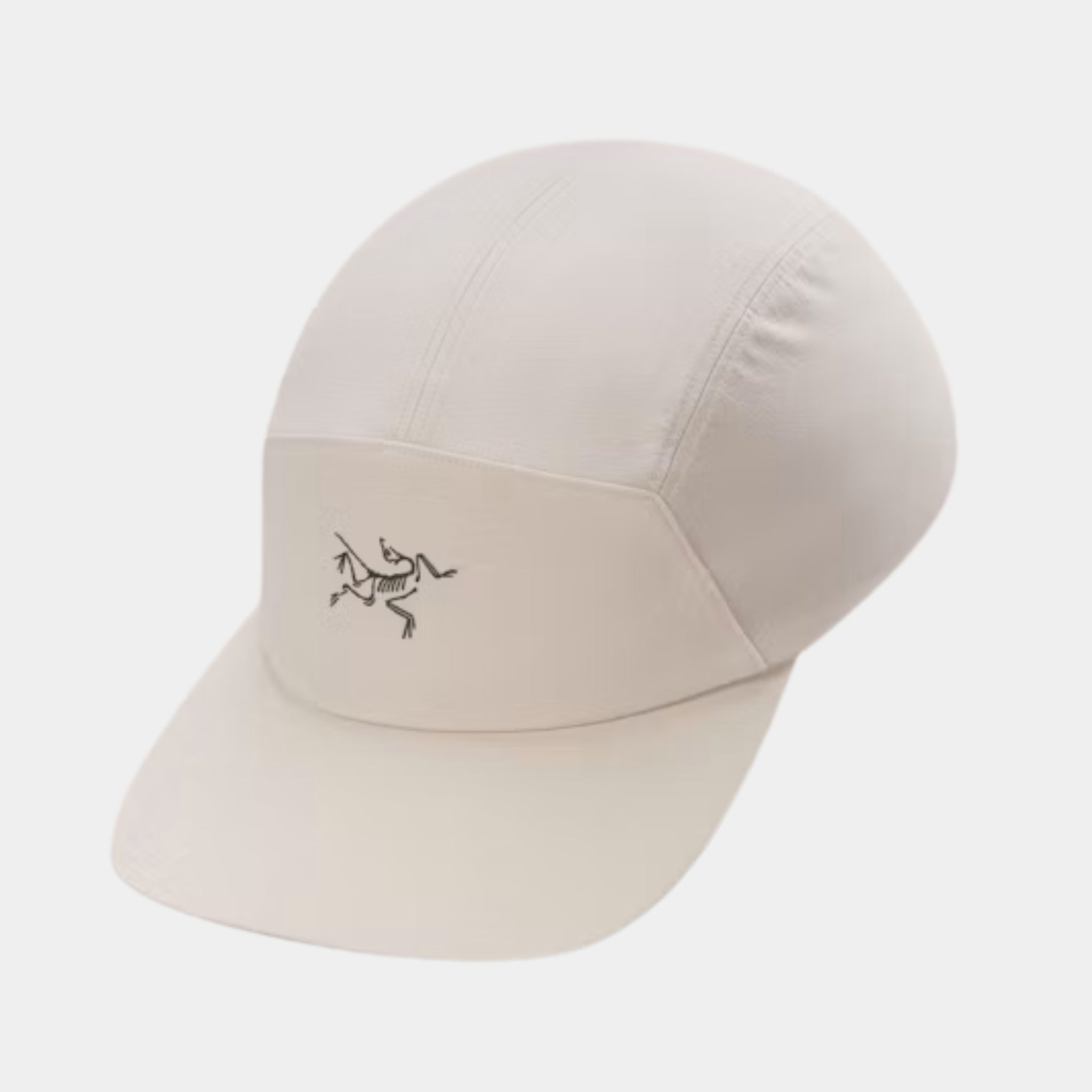 U.S. Elite Arc'teryx Gamma 5-Panel Cap for hiking and climbing in rune/ tan color
