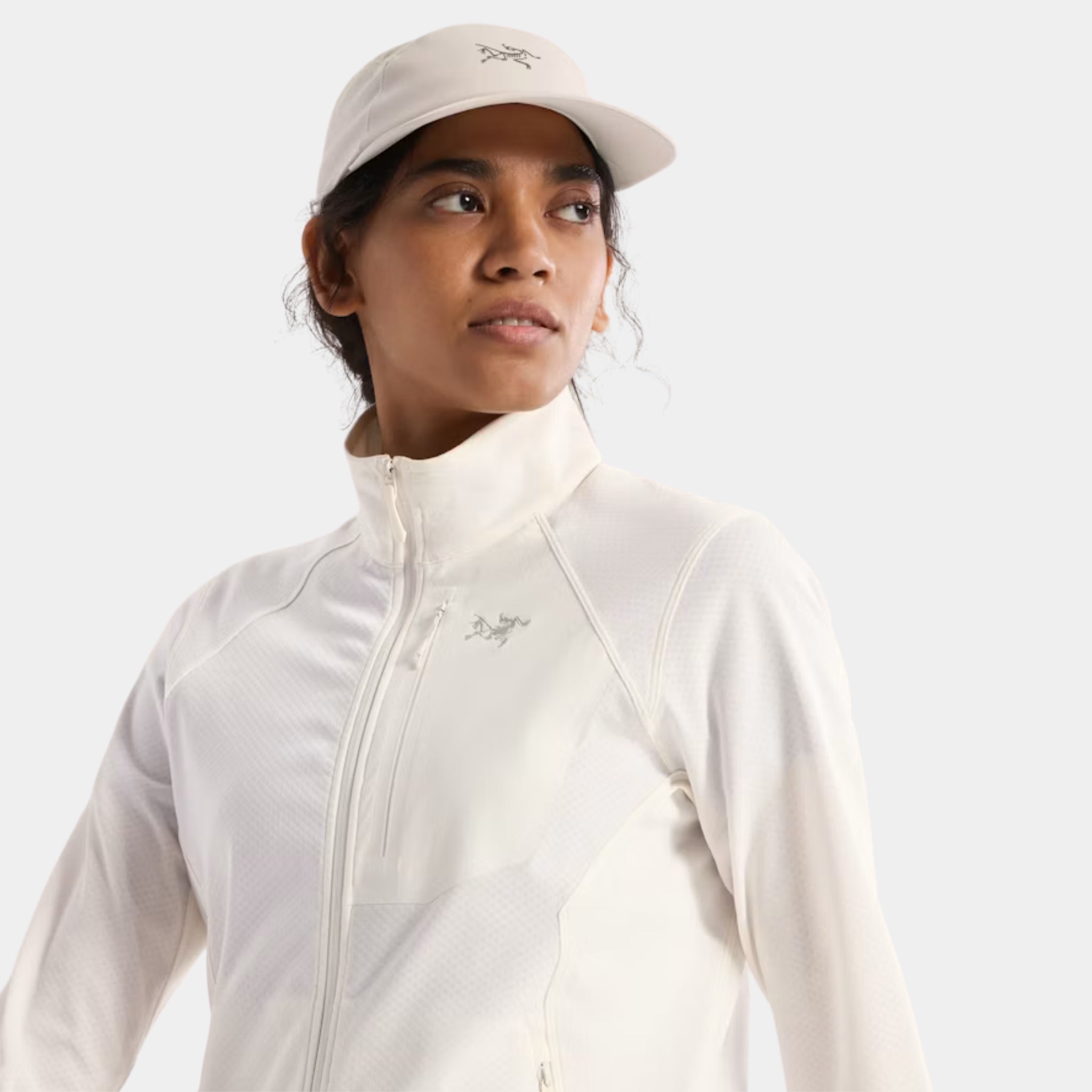 U.S. Elite Arc'teryx Gamma 5-Panel Cap for hiking and climbing in U.S. Elite Arc'teryx Gamma 5-Panel Cap for hiking and climbing in rune/ tan color