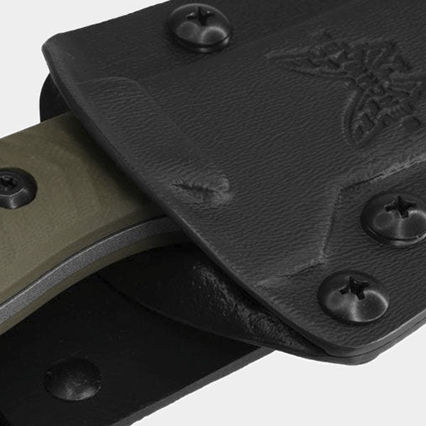 Benchmade 539GY Anonimus fixed blade with OD Green G10 handle