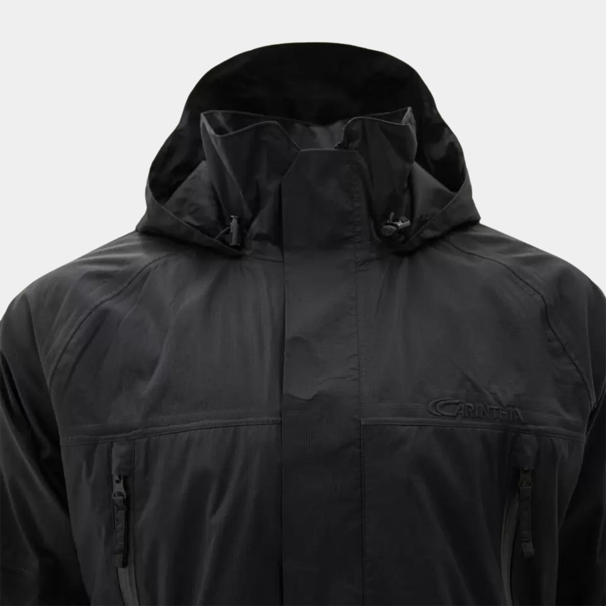 Carinthia Loftshell Hydro Jacket with fixed hood and waterproof construction