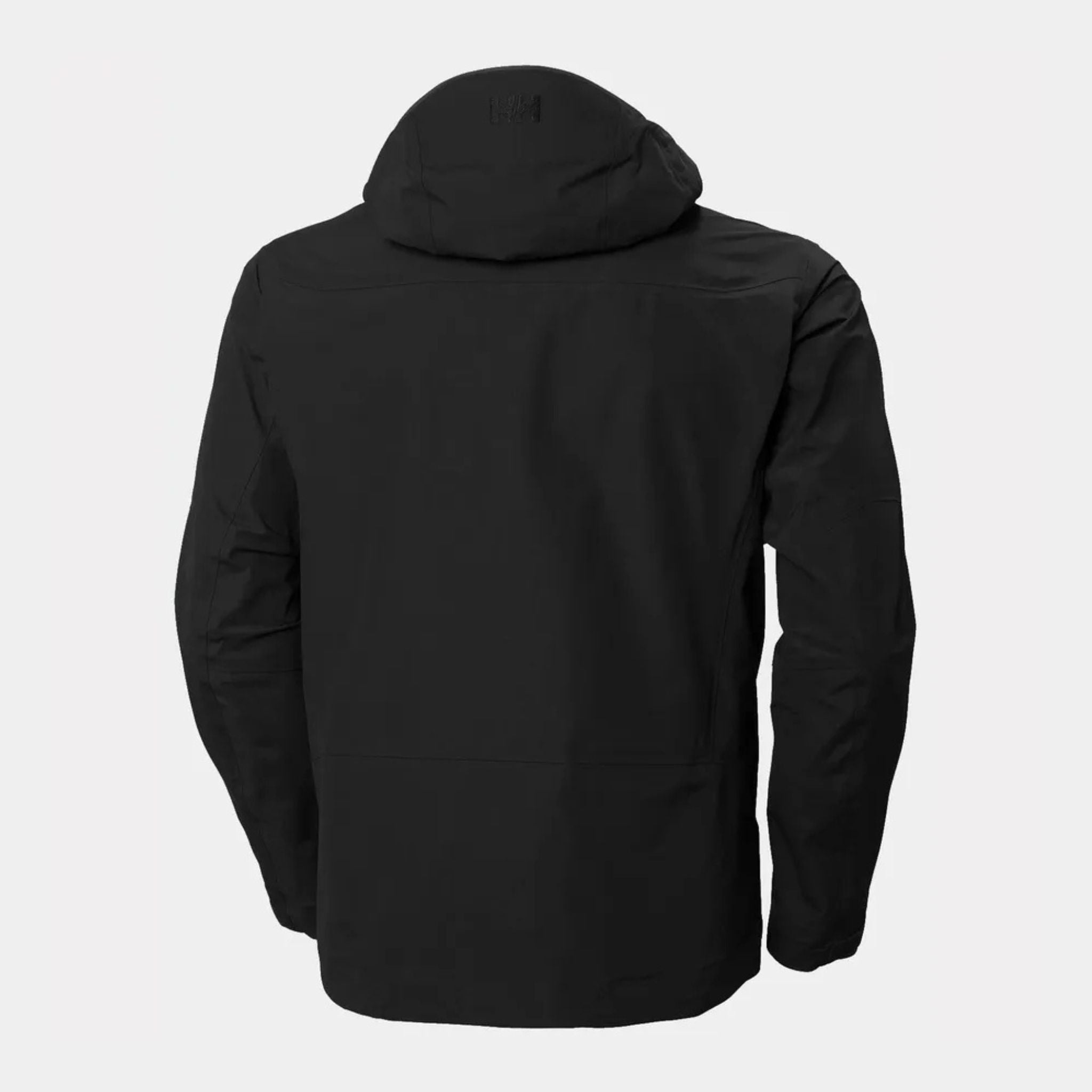 Back View of a Helly Hansen Odin 9 Worlds 3.0 Hard Shell Jacket in Black
