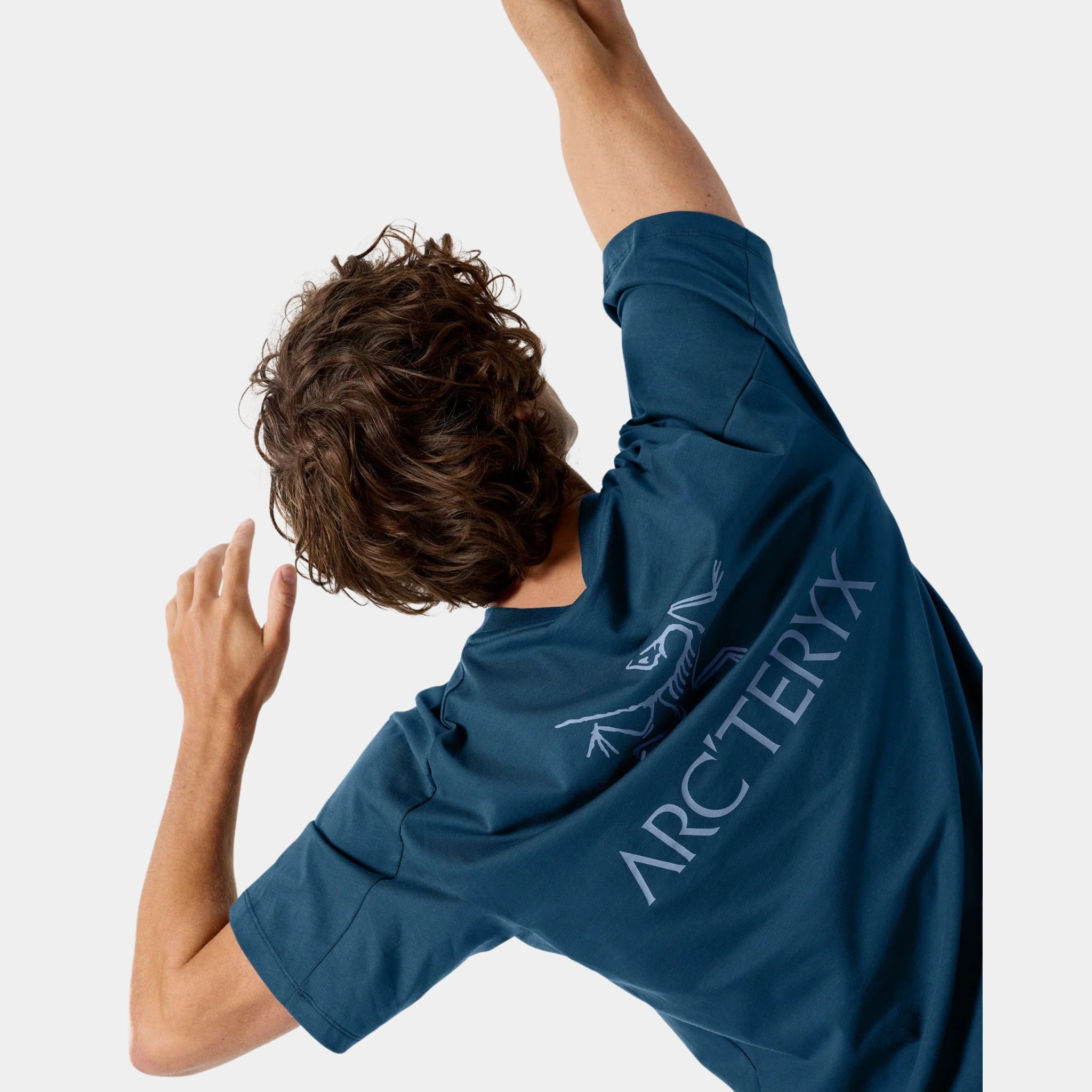 Arc'teryx Kragg SL Cotton Bird Short Sleeve Tee for climbing, hiking, training, and everyday wear