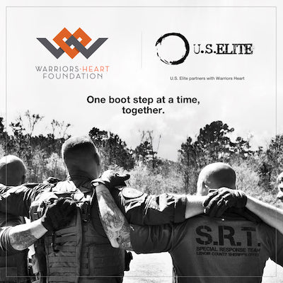 One boot, one step at a time, together - U.S. Elite and Warriors Heart Foundation