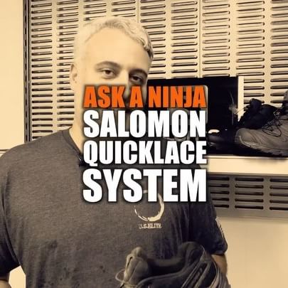 Ask A Ninja - Salomon Quicklace System