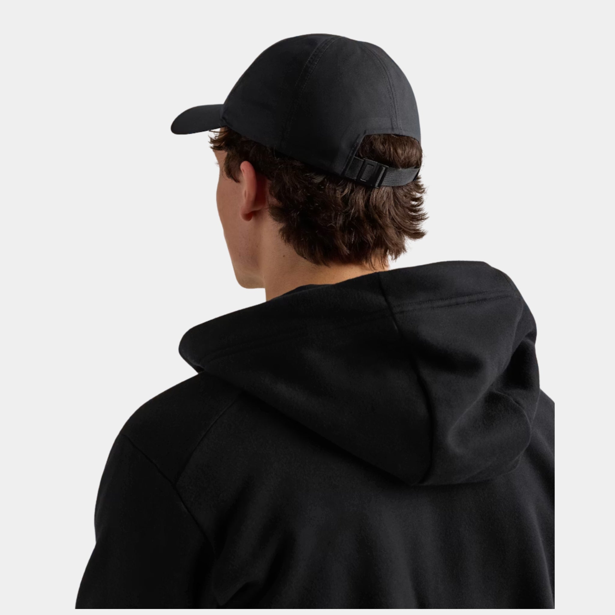u.s _elite _Arc'teryx Bird Word Cap for hiking, travel, and everyday wear in black color