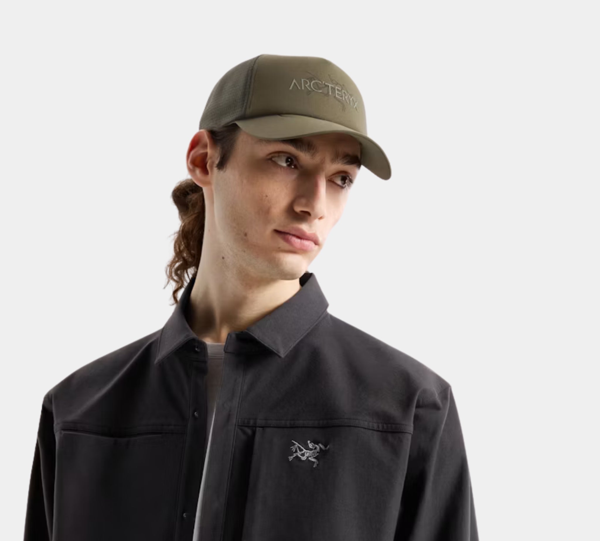 U.S. Elite Arc'teryx Bird Word Trucker Hat for hiking and climbing