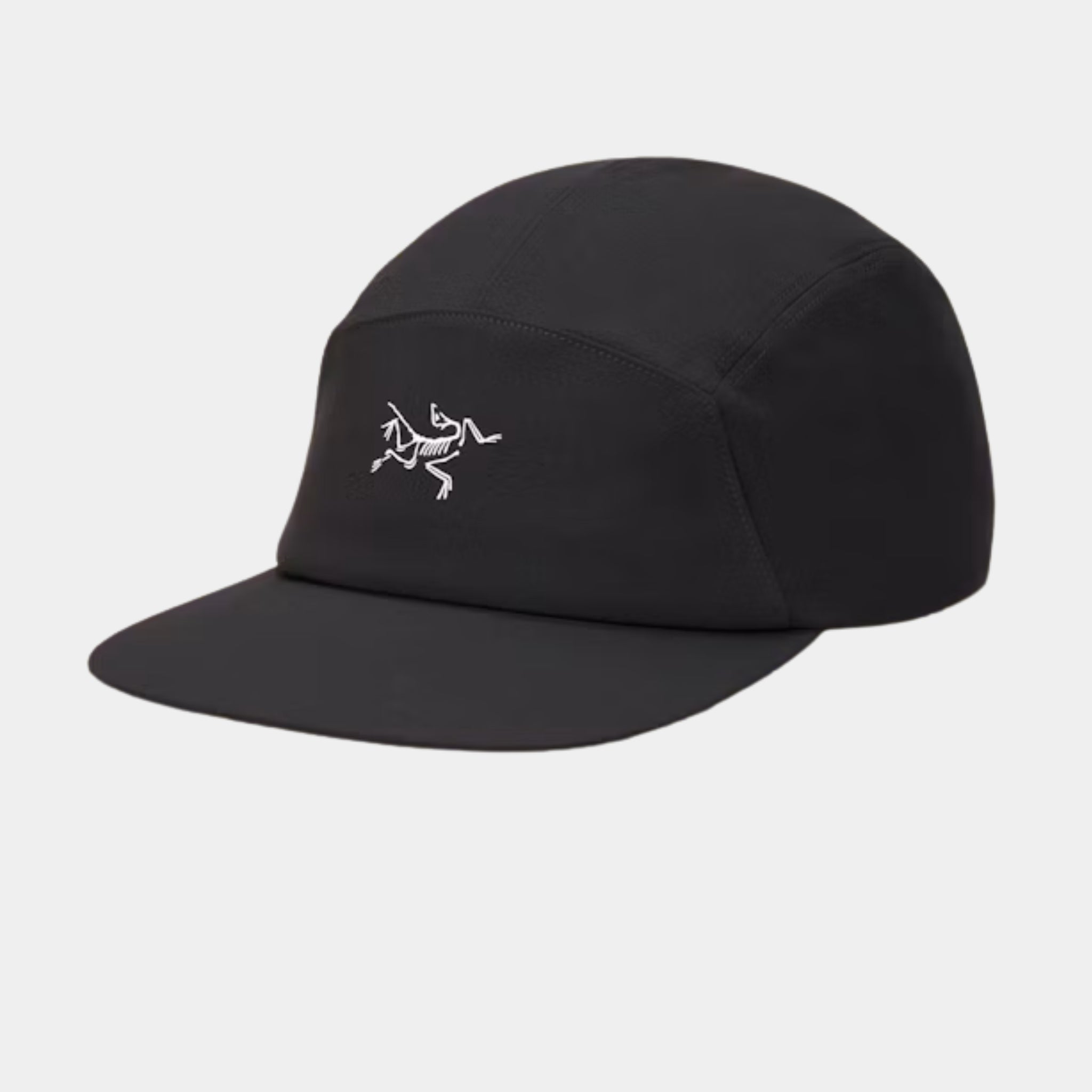 U.S. Elite Arc'teryx Gamma 5-Panel Cap for hiking and climbing in black color