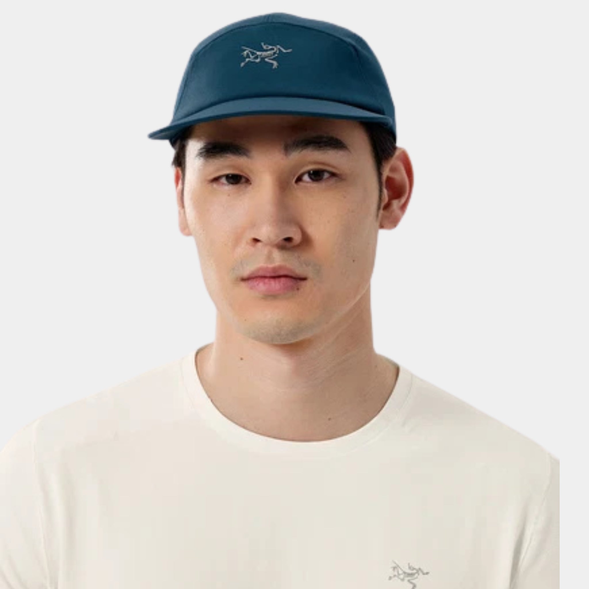 U.S. Elite Arc'teryx Gamma 5-Panel Cap for hiking and climbing in Nightscape / blue color