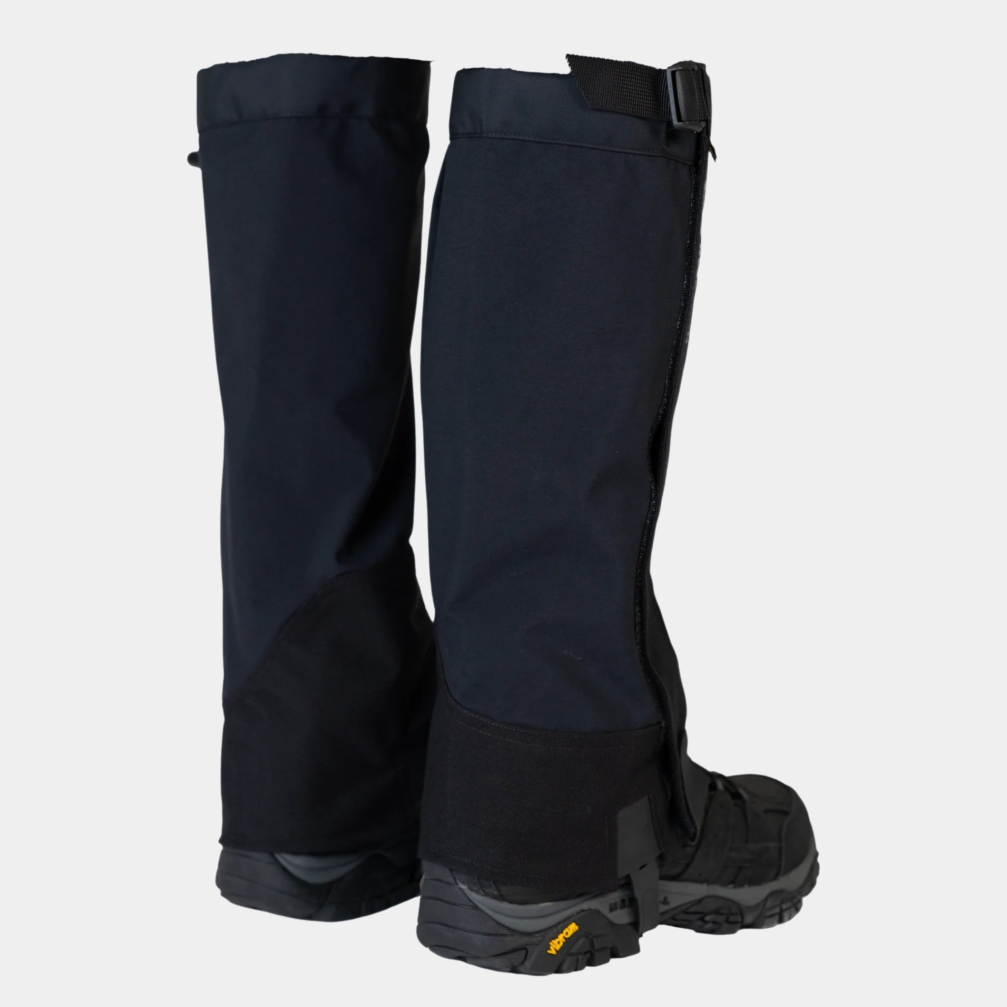 OR Crocodile Gaiters in Black image showing the rear view