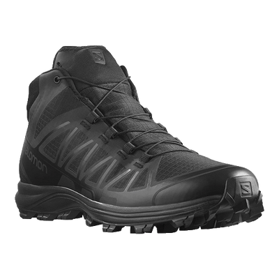 All black salomon on sale boots