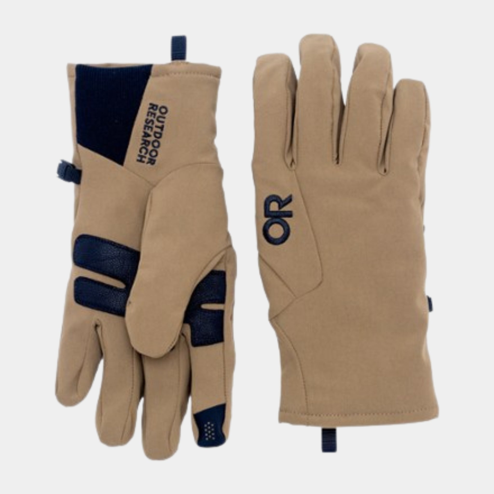Coyote and Black Sureshot Gloves from Outdoor Research at US Elite