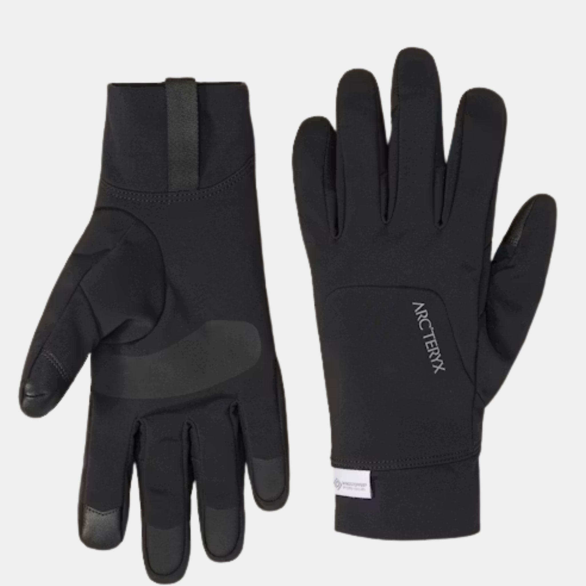 Arc'teryx Venta Gloves with GORE-TEX INFINIUM windproof protection for hiking, trail running, and winter training