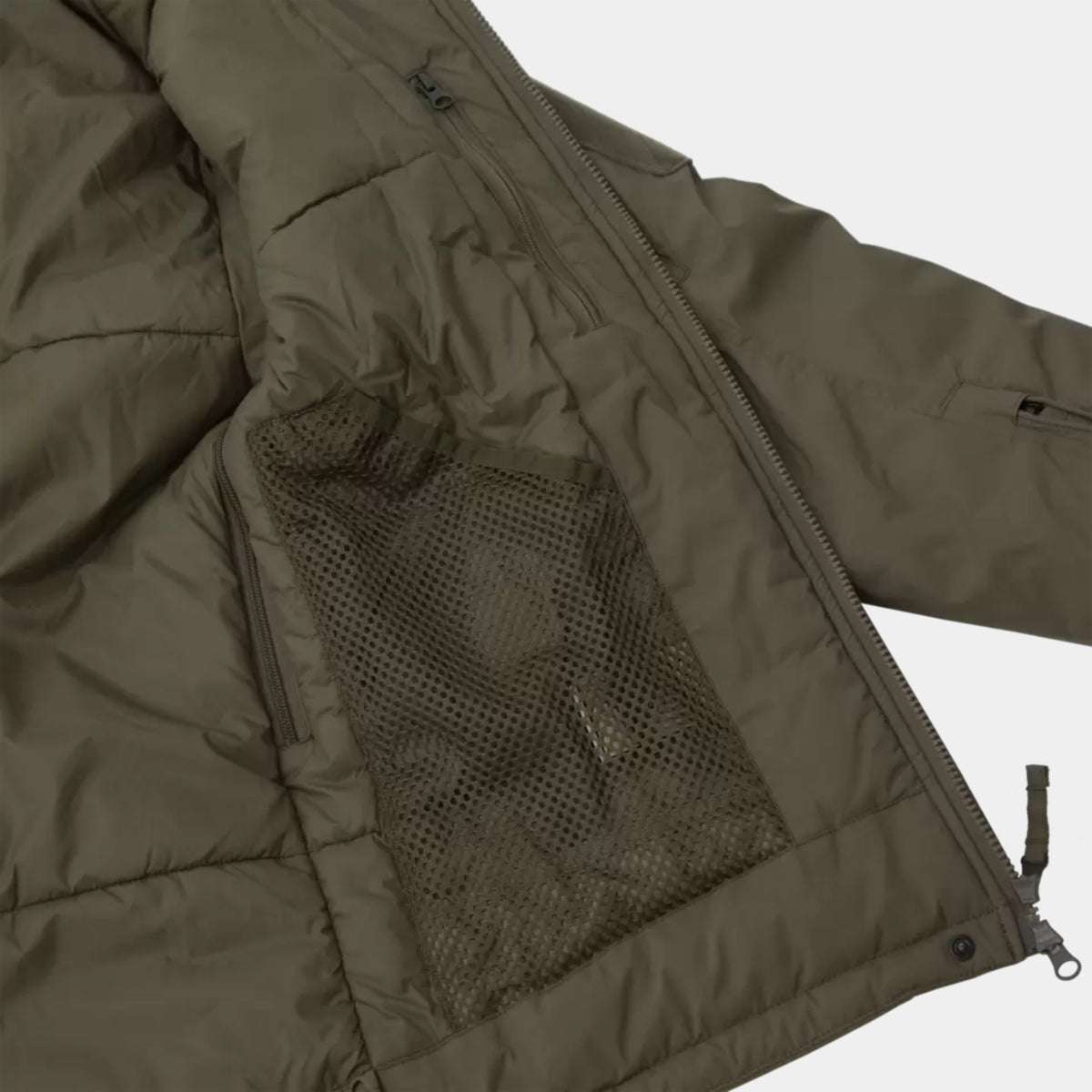 Carinthia HIG 5.0 insulated cold-weather jacket with underarm ventilation zips