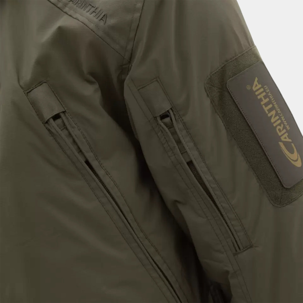 Carinthia MIG 5.0 insulated tactical jacket with full-length side access zippers