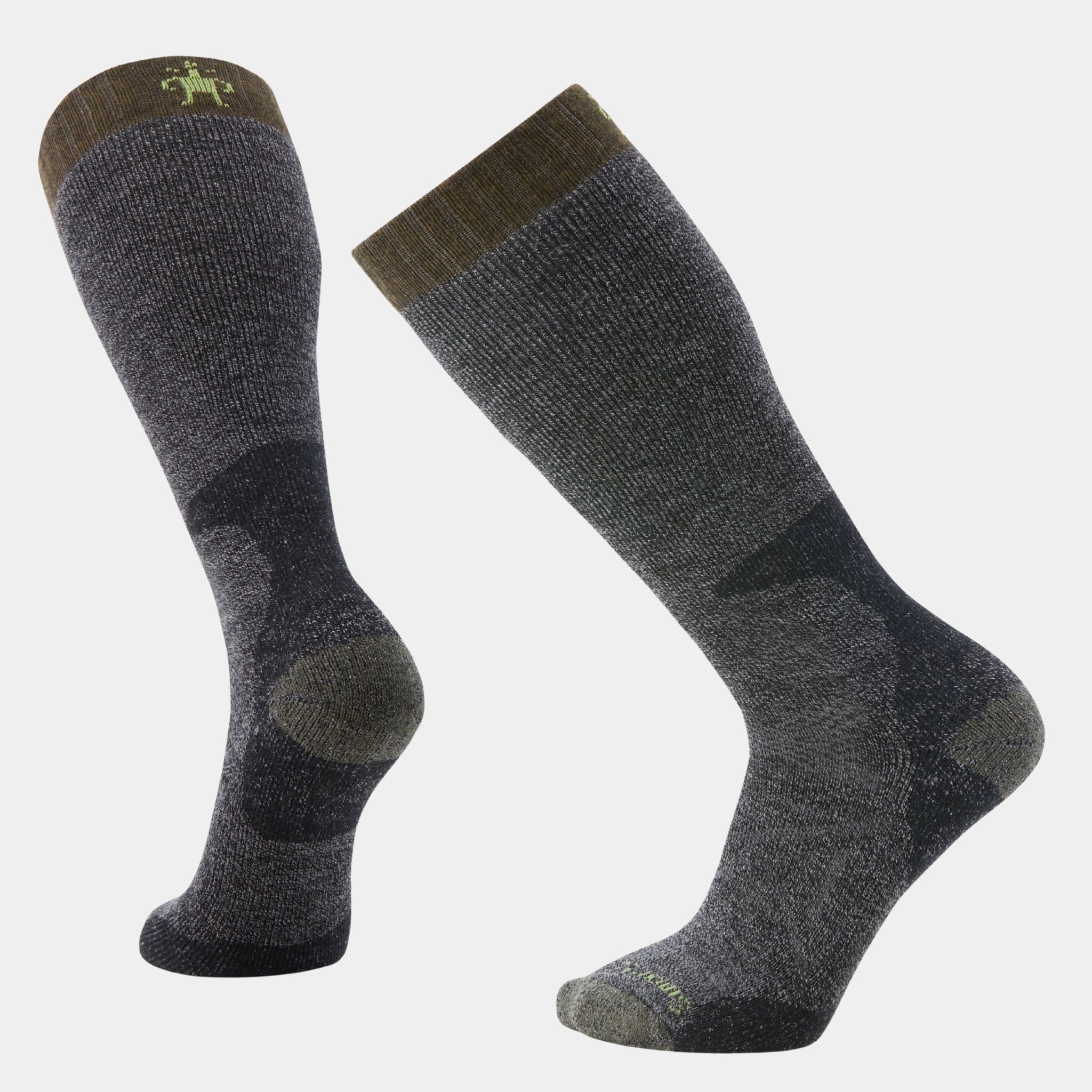 Smartwool Over the Calf Merino Hunting Socks in Black