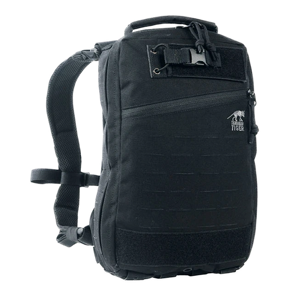 Tasmanian Tiger TT Medic Assault Pack S ZP - Piatto Medic Pack 8L Con Fissaggio A Cerniera O Molle, Grigio Oliva IRR