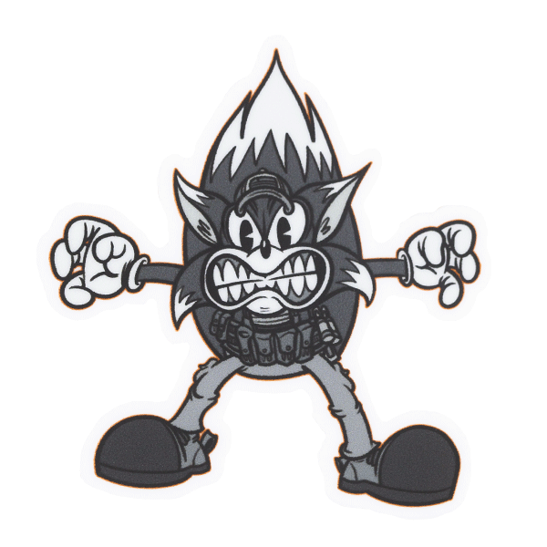 Ranger Fox Team Angry Sticker