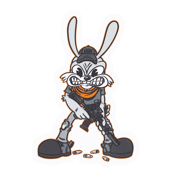Killer Rabbit Team Angry Sticker