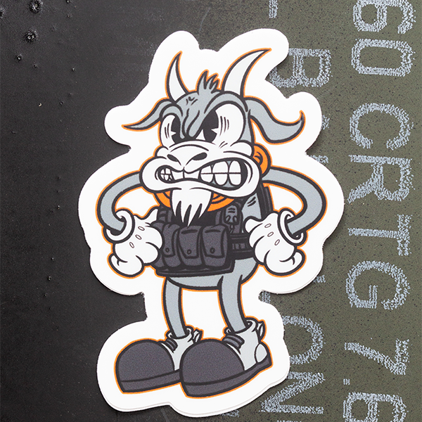 TP Billy Goat Team Angry Sticker