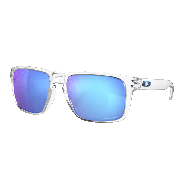 oakley polarized goggles Oakley Holbrook XL Polarized Sunglasses Polished Clear/Sapphire Prizm