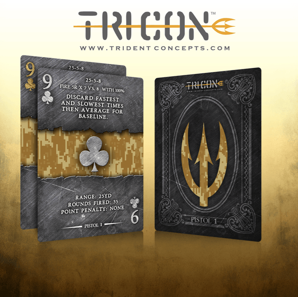 Tricon TACOST Rifle 1 Training Card Set