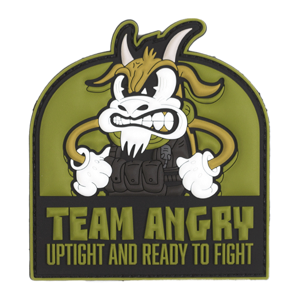 Team Angry Goat Patch Large