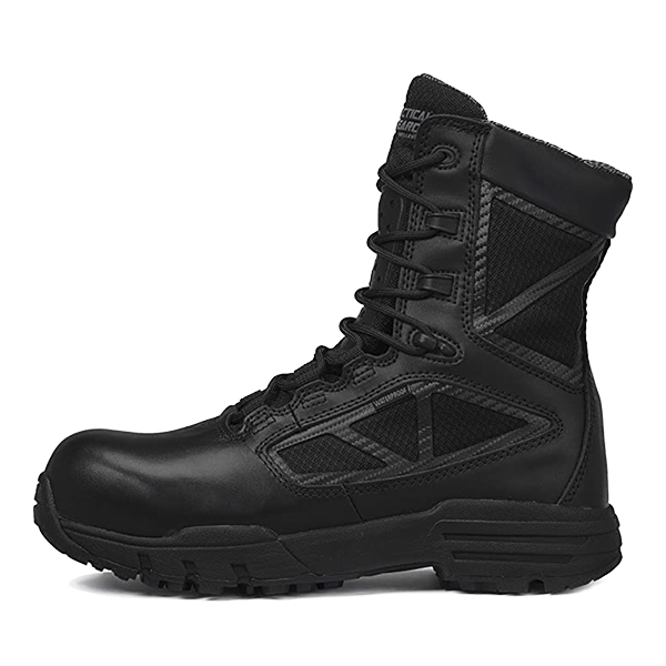 Tactical Research Chrome TR998Z WP 8" Waterproof Side-Zip Composite Toe Boot