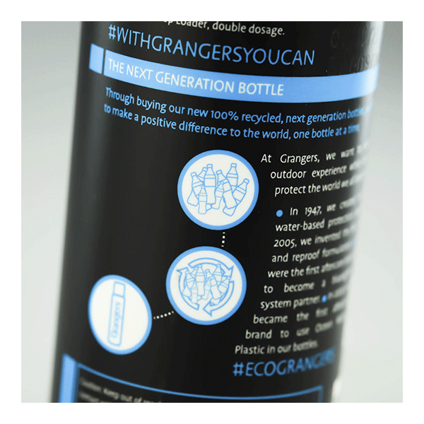 Grangers Clothing Reproof: Wash + Repel Clothing 2 in 1 - 300ml